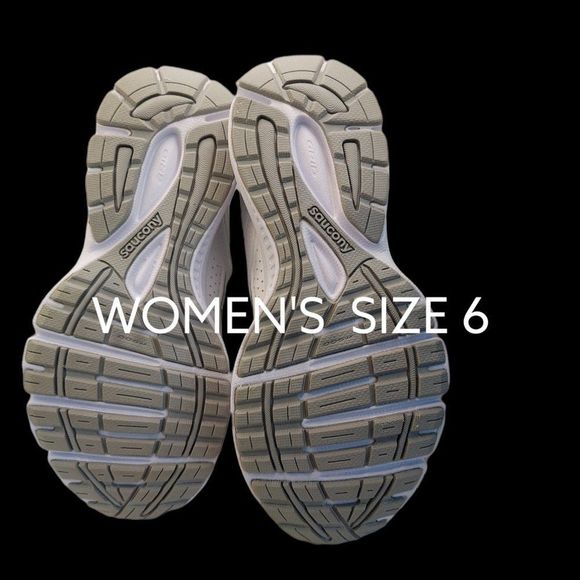 Saucony Grid Momentum White Walking Shoe Women's Size 6M - Picture 5 of 5